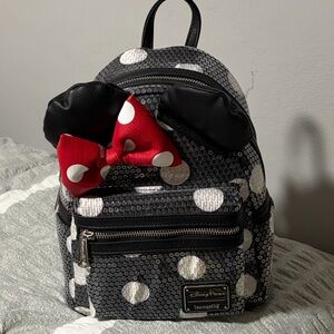 Loungefly Sequin Polka Dot Backpack